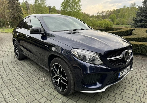 Mercedes-Benz GLE cena 259000 przebieg: 136868, rok produkcji 2017 z Żarki małe 121